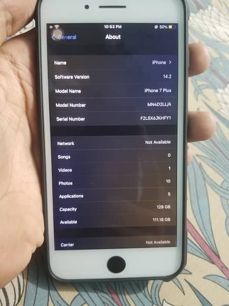 iphone 7plus 128GB nonpta bypaas 3