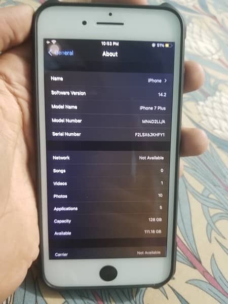 iphone 7plus 128GB nonpta bypaas 6