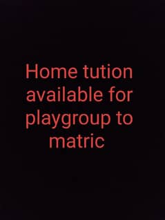 home tutor