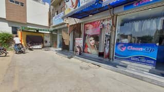 A block Ideal location shop for rent pak Arab society