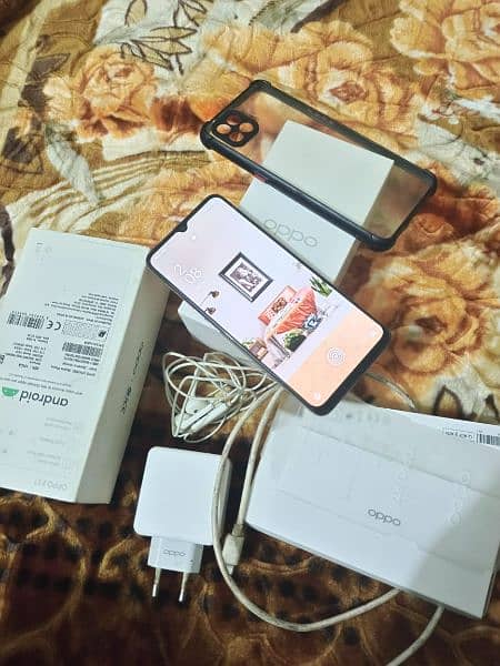 Oppo F17 8 GB Ram 128 GB Momery Full Box Pta 0310/400/71*94/ 1