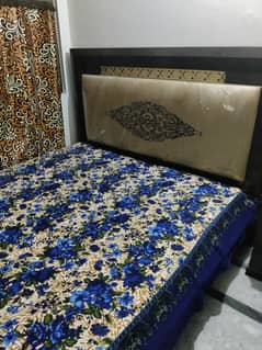 King Size bed with Dressing and Mattresses