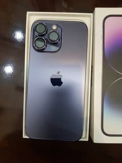 iPhone 14 promax 256 sim time 4 months available