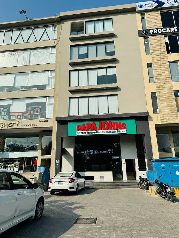 8 Marla Floor available for rent in DHA Phase 4. 7