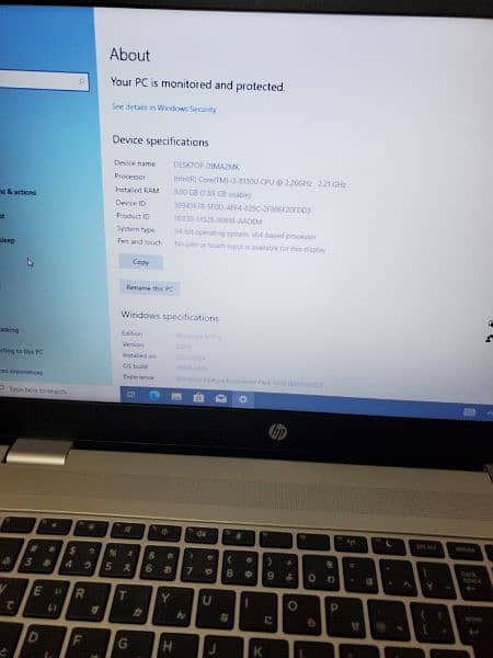 HP PROBOOK 650 G4 CORE i3 8th generation 1