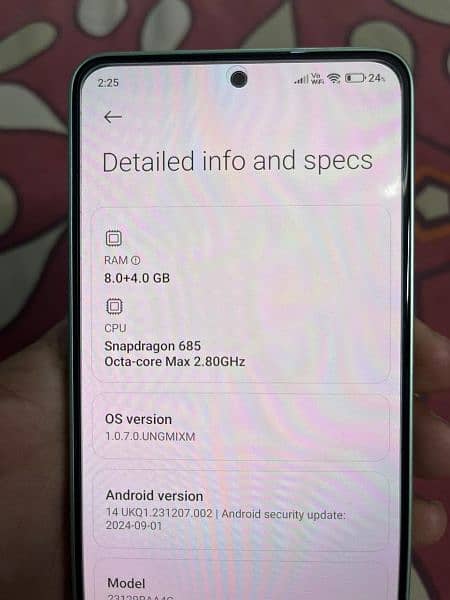 Redmi note 13 8/256 just 20 days use 7