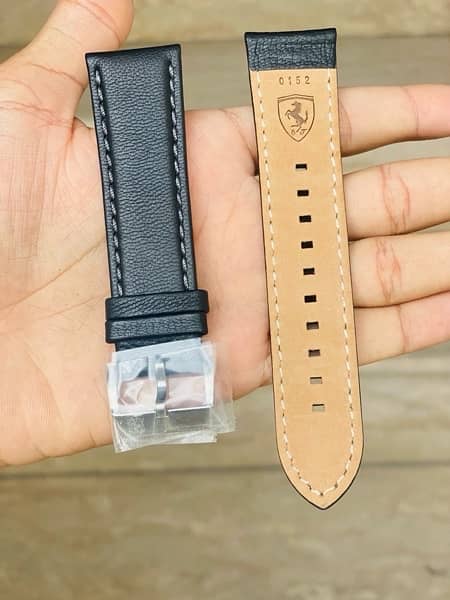 24mm Original Ferrari Watch leather strap 1