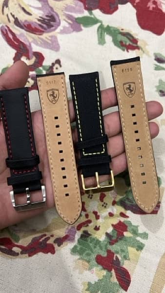 24mm Original Ferrari Watch leather strap 5