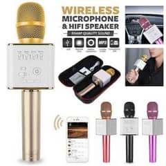 Wireless mic with BT speaker / wireless speaker  0326417415∅