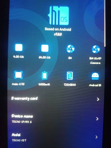 Tecno Spark 6  [4/64] Exchange possible 4