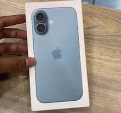 iphone 16 Teal colour 128gb FU Non PTA 0