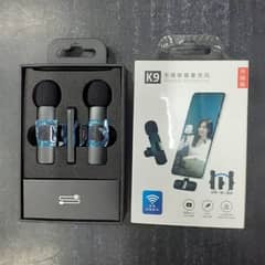 k9 dual mic with c-type connector / microphone / wireless mic