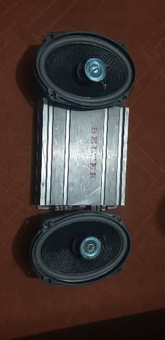 Pioneer Speaker & 2 Channel Amplifire