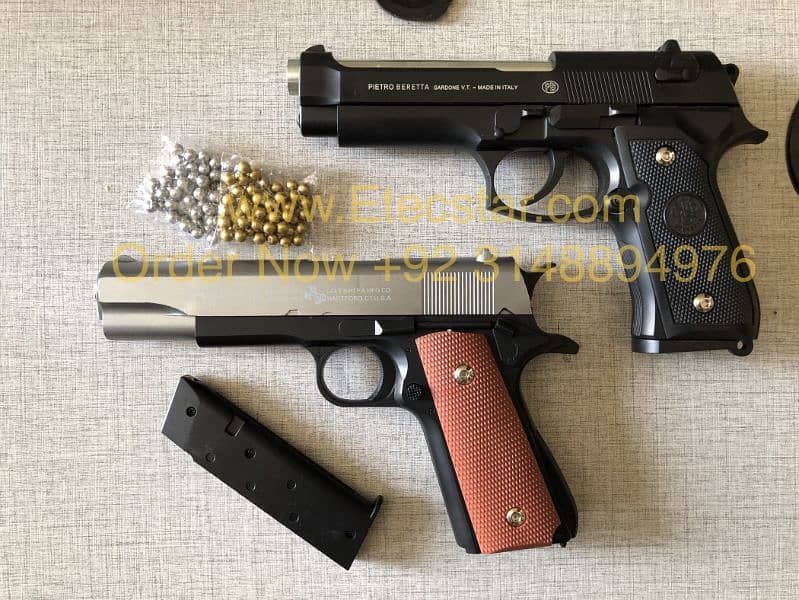 Realistic beretta toy gun 0