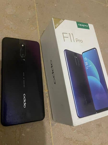 oppo F11 por  128gb 6 gb dabba 2 sim wala 6