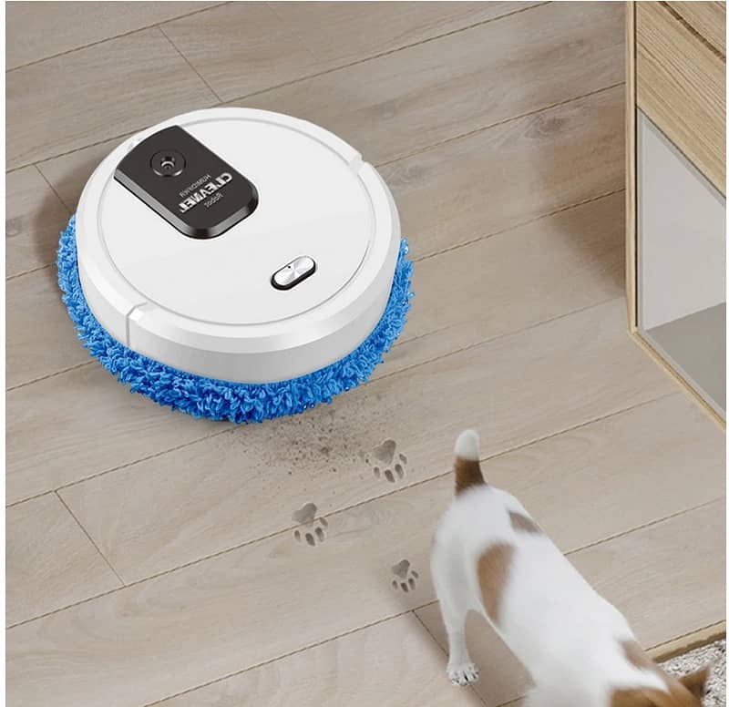 Smart Robot Automatic Mopping Sweeping Floor Cleaner Humidifier Spray 3