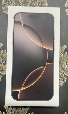 Iphone 16 pro 256 GB Desert Titanium Dual Physical