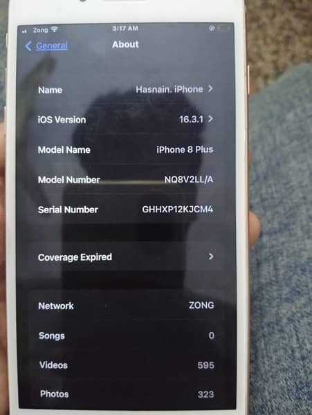 iPhone 8 Plus PTA approve 64 gb 10/10 9