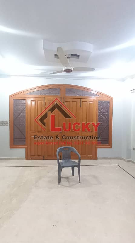 Independent 400 Sq. Yd. Ground+1 House For Rent at Kaneez Fatima Society Sector 16A Scheme 33 Near By Karachi University. 2