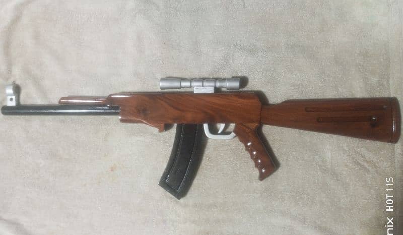 handmade wooden ak47 1