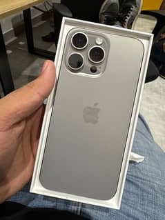 iPhone 15 Pro Max LLA Factory Unlocked Natural Titanium