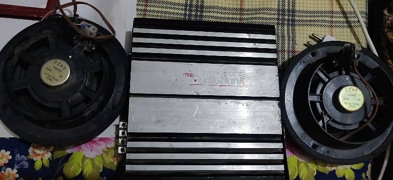 Pro Audio Bank 2 channel Amplifier and Genuine Japanese Speakers 2