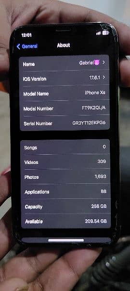 Iphone Xs 256GB (Dual Approved) 5