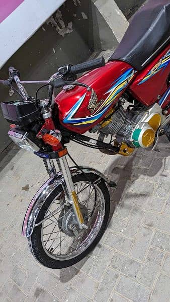 HONDA CG-125 MODEL 2017 (ADVANCE 2018) Karachi Registration 1