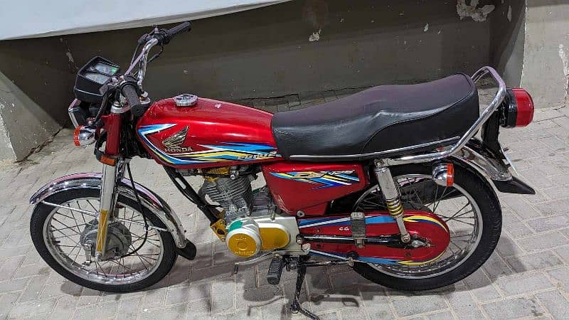 HONDA CG-125 MODEL 2017 (ADVANCE 2018) Karachi Registration 8