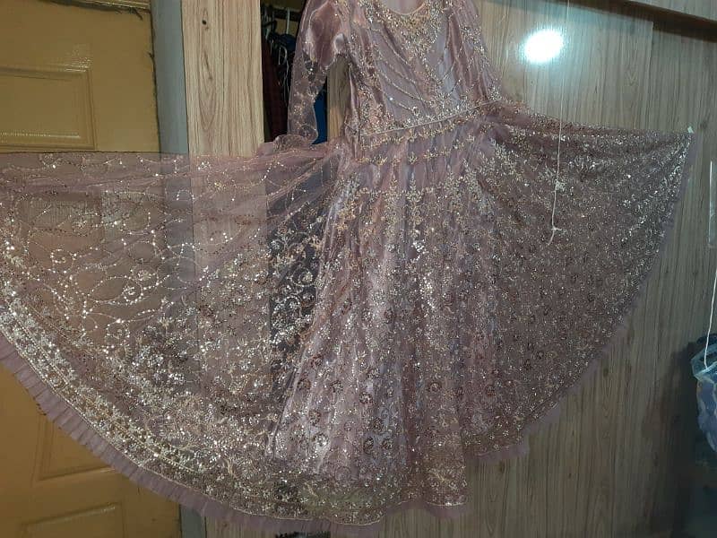 handmade anarkali frock 2