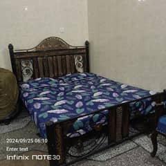 iron bed