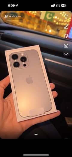 IPhone 15 Pro (Natural Titanium) PTA APPROVED