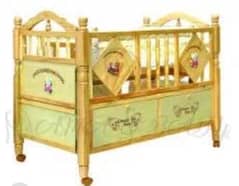 Baby cot wooden