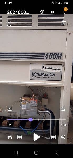 Minimax CH pool heater CH 4oo 10