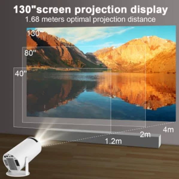 HY300 4K android Projector 1