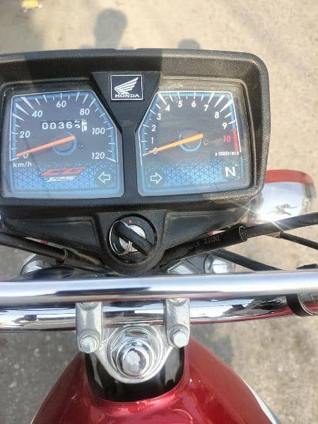 Honda CG125 model 2024 Applied for 03055228242 8