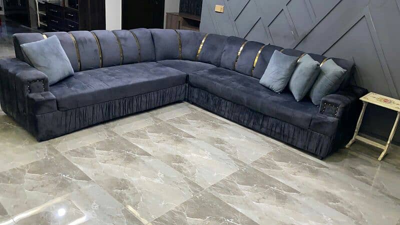 Sofa set L shaped 7 Seater 2