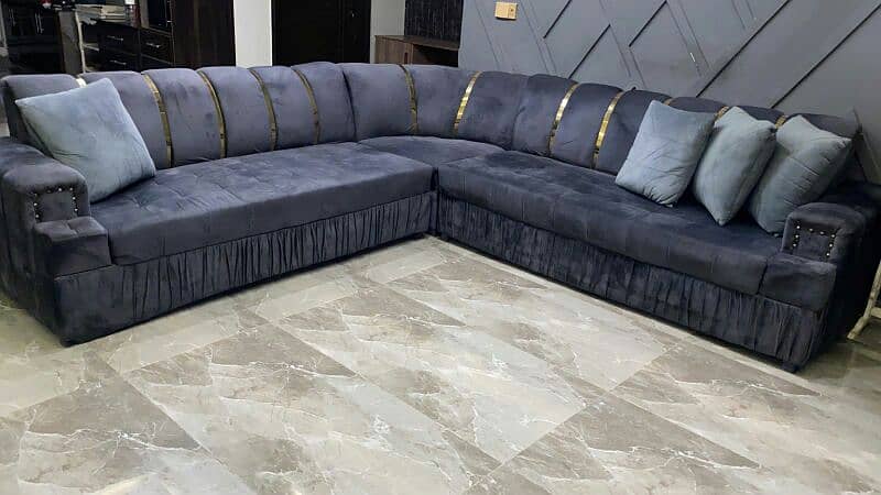 Sofa set L shaped 7 Seater 3