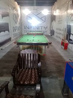 snooker table bawa and vedio games for sale 250