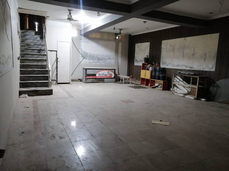 5 Marla Tile Flooring Basement Available For Rent F-1 Block Johar Town 1