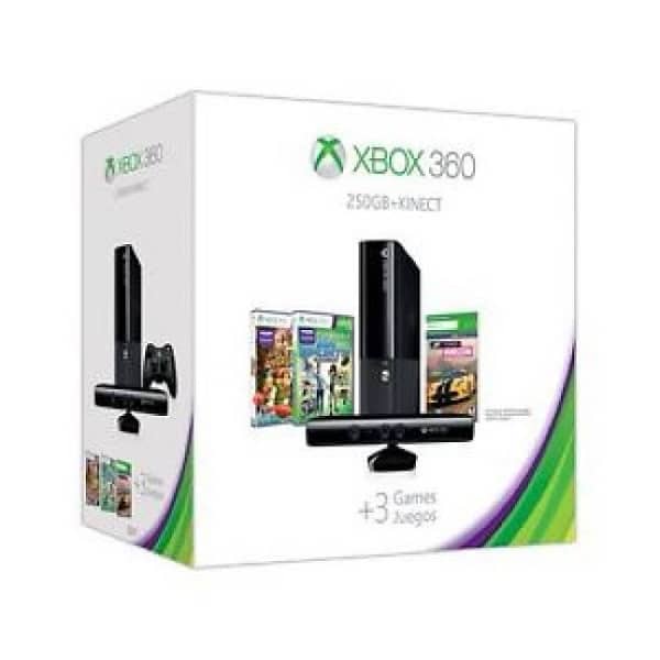 xbox with kinnect 4