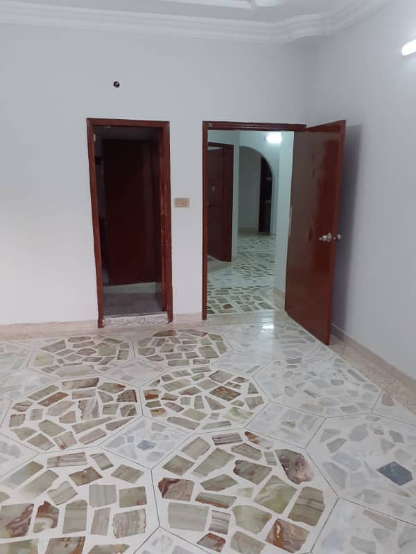 silent commercial three bed dd portion for rent in johar 4