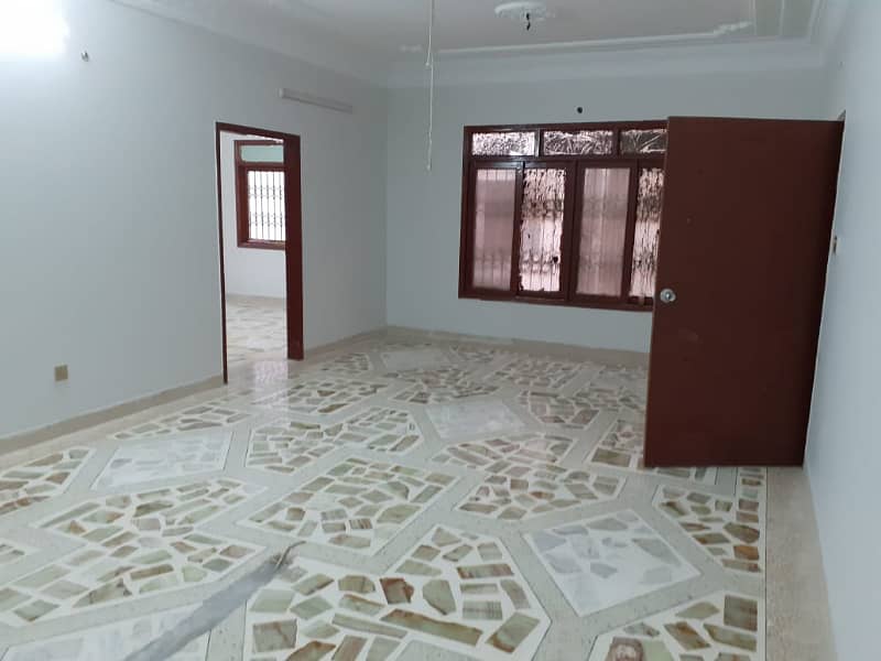 silent commercial three bed dd portion for rent in johar 5