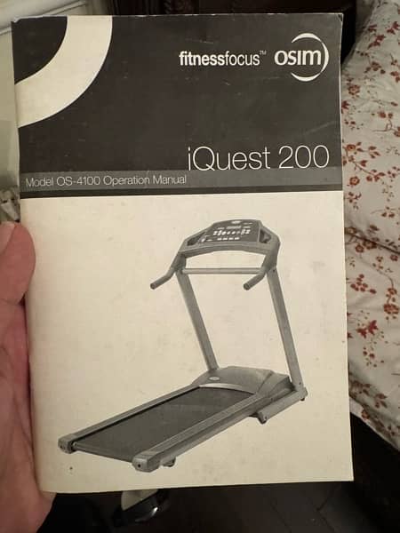 OSIM iquest 200 Treadmill Imported | Electronic Treadmill | Running 4