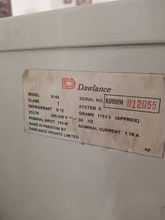 Dawlance medium size used fridge call/ whattsapp 03445822319