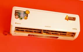 Kenwood 1 ton inverter ac 10/10 condition 2 years warranty remaining