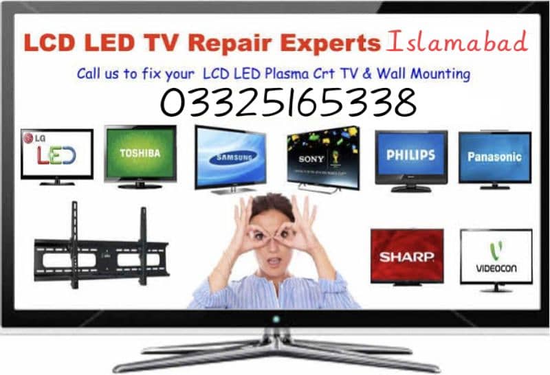 LED LCD TV Repairing and maintenance services 0