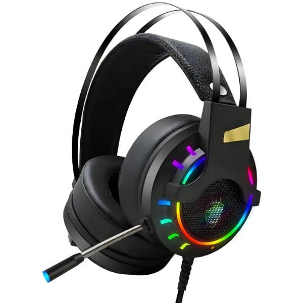 K3 Super Bass  Wear E-Sports RGB Gaming Wired Headset / headphones 5