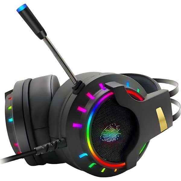 K3 Super Bass  Wear E-Sports RGB Gaming Wired Headset / headphones 6