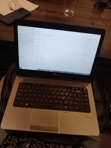 hp probook 4th generation ram 8gb ssd 128gb 2